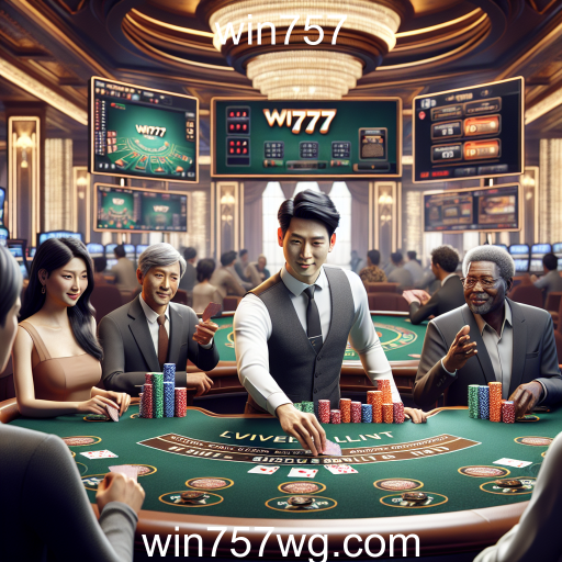 Descubra a Experiência do Jogo Ao Vivo no win757